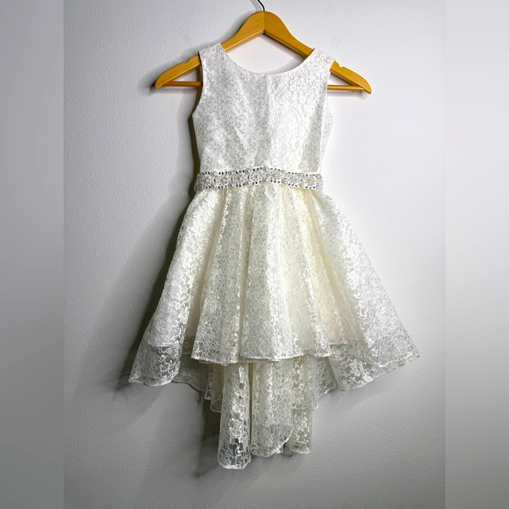 Joy Kids Bridal Formal Girls Dress - Picture 2 of 6